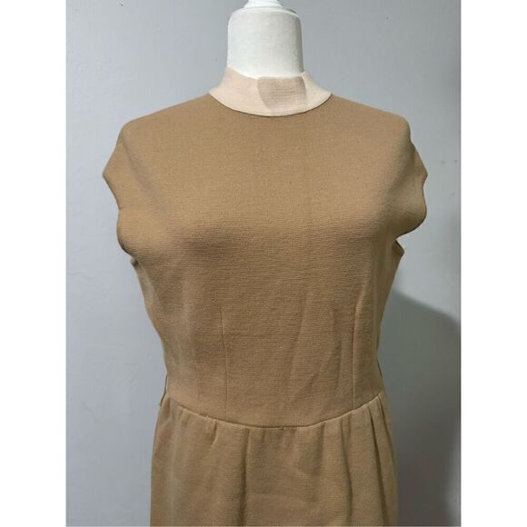 Saks Fifth Avenue Italy 100% wool dress midi size 13 - Picture 10 of 10